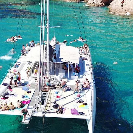 Perla Azul Lux, Vista Mar En Cala Canyelles, Aircon Lejlighed *