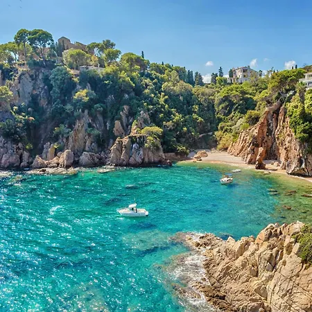 Perla Azul Lux, Vista Mar En Cala Canyelles, Aircon Appartement *