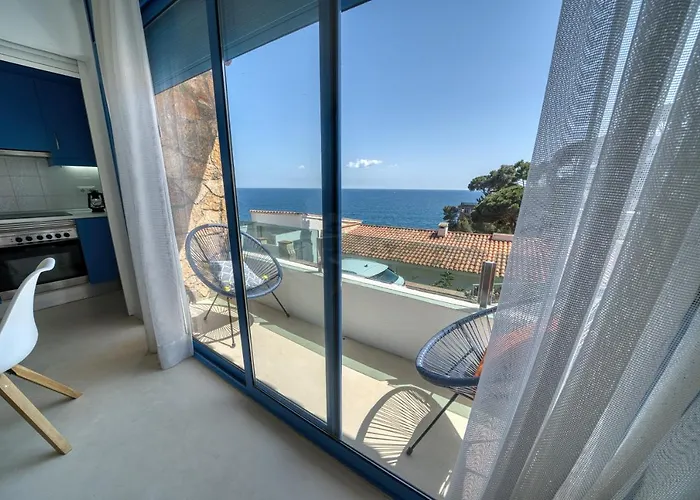 Perla Azul Lux, Vista Mar En Cala Canyelles, Aircon Appartement Lloret de Mar
