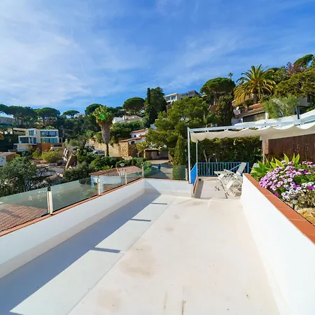 Perla Azul Lux, Vista Mar En Cala Canyelles, Aircon يوريت دي مار