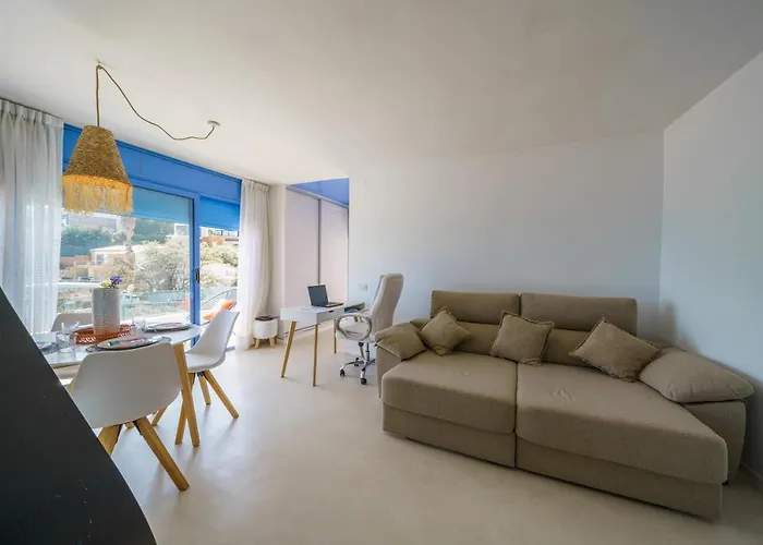 Perla Azul Lux, Vista Mar En Cala Canyelles, Aircon