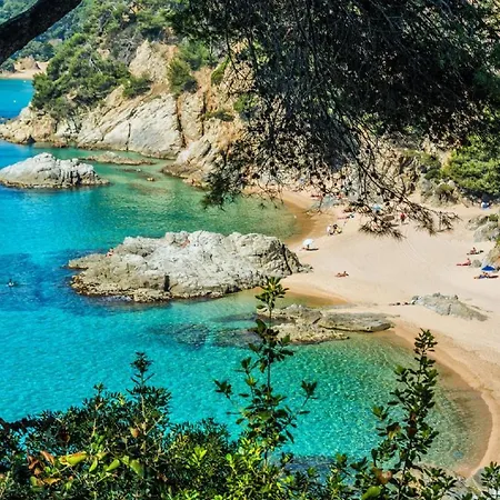 Perla Azul Lux, Vista Mar En Cala Canyelles, Aircon Appartamento *