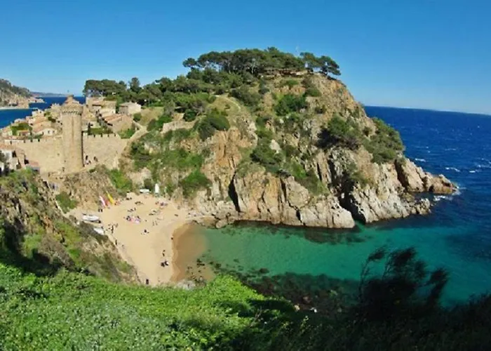 Perla Azul Lux, Vista Mar En Cala Canyelles, Aircon Апартаменты