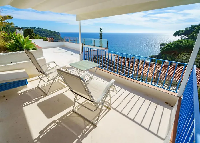 Perla Azul Lux, Vista Mar En Cala Canyelles, Aircon *
