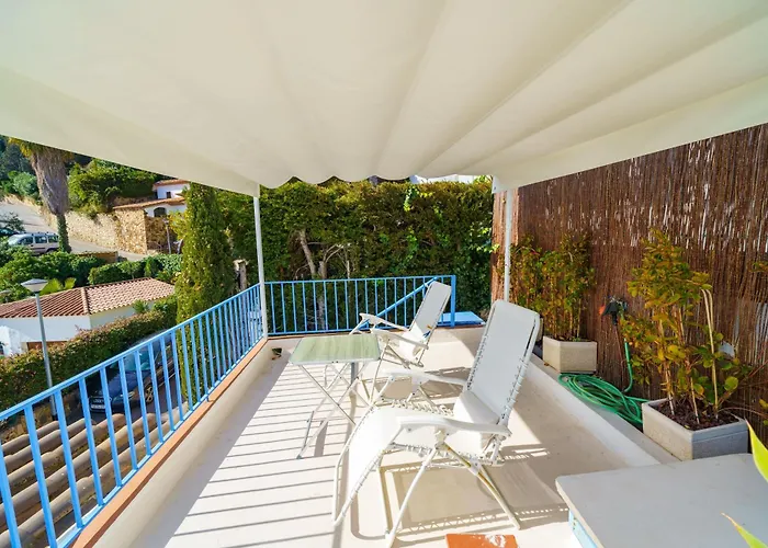 Апартаменты Perla Azul Lux, Vista Mar En Cala Canyelles, Aircon *